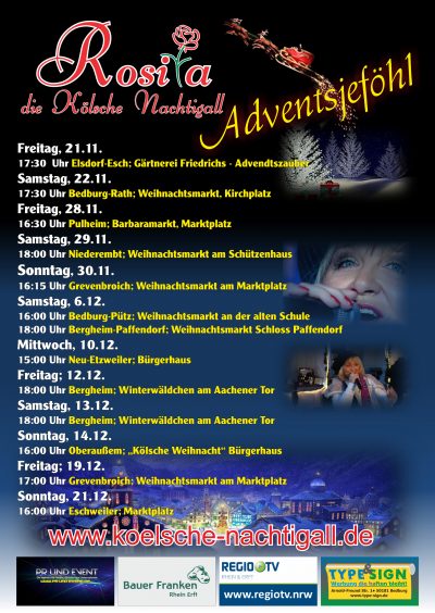 Plakat Adventssingen 2025